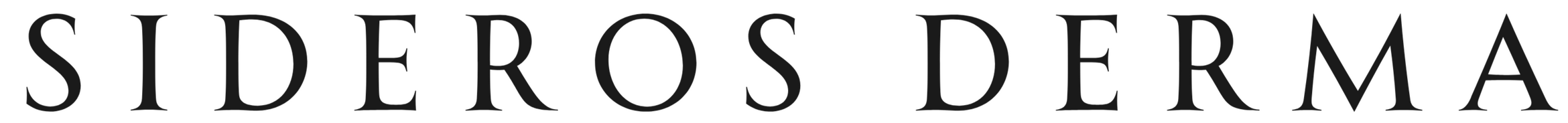 SIDEROS DERMA Brand Logo